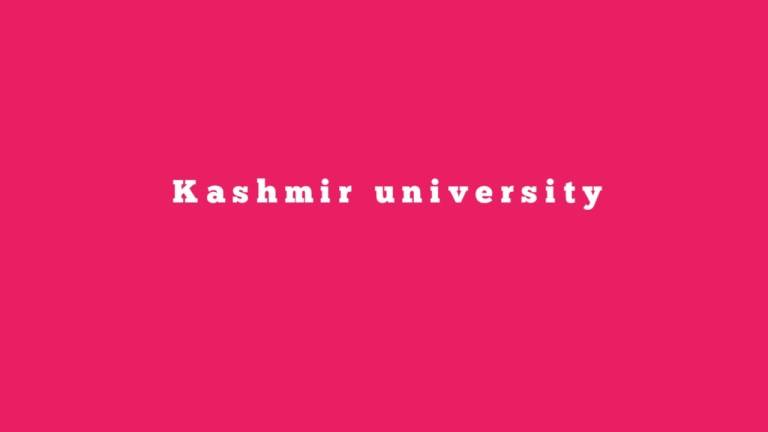 Kashmir University Declared BG 4th Semester Results Check All College PDF Results Here